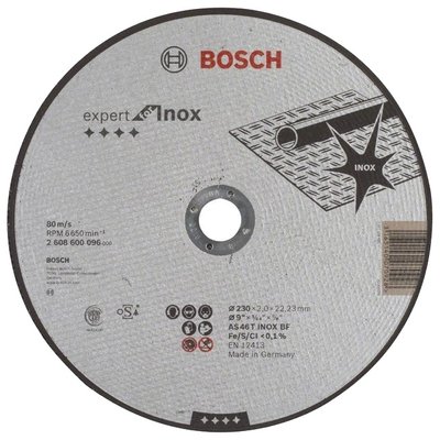Bosch Expert 230 x 2 мм (2608600096) Відрізний круг для нержавіючої сталі 30075 фото